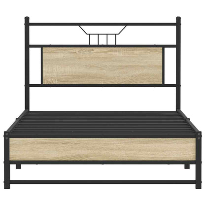 Giroletto senza Materasso Rovere Sonoma 107x203cm in Truciolato