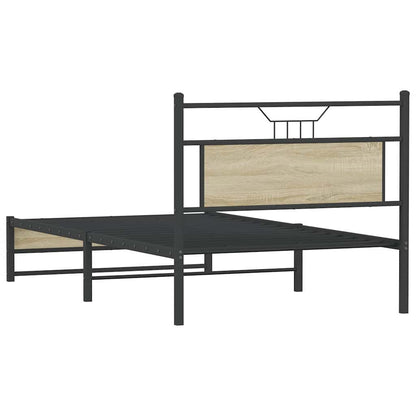 Giroletto senza Materasso Rovere Sonoma 107x203cm in Truciolato