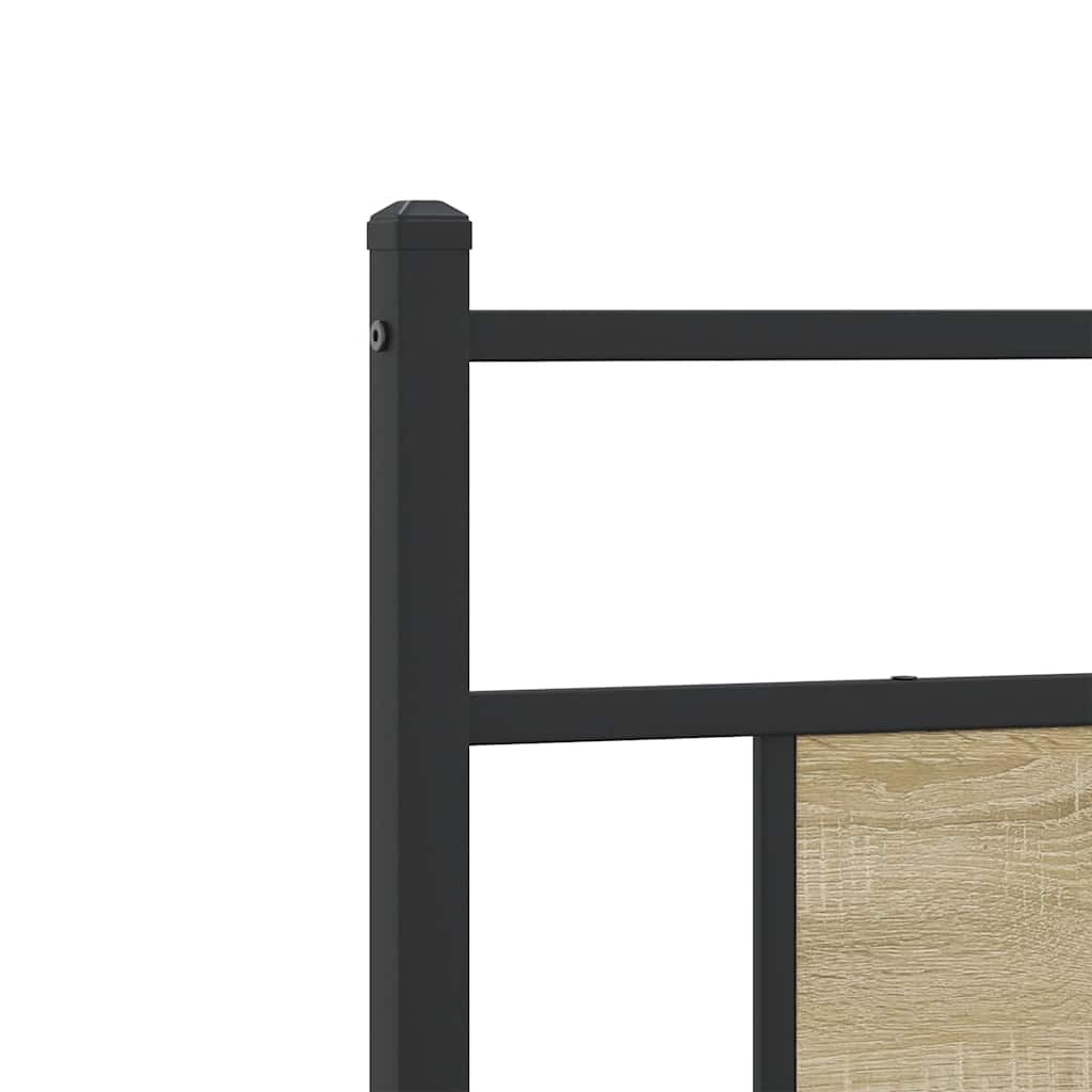 Giroletto senza Materasso Rovere Sonoma 100x200cm in Truciolato