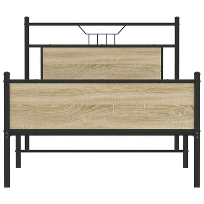 Giroletto senza Materasso Rovere Sonoma 107x203cm in Truciolato