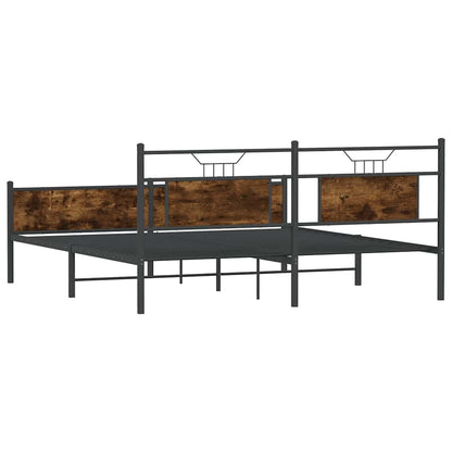 Giroletto senza Materasso Rovere Marrone 100x200 cm Truciolato