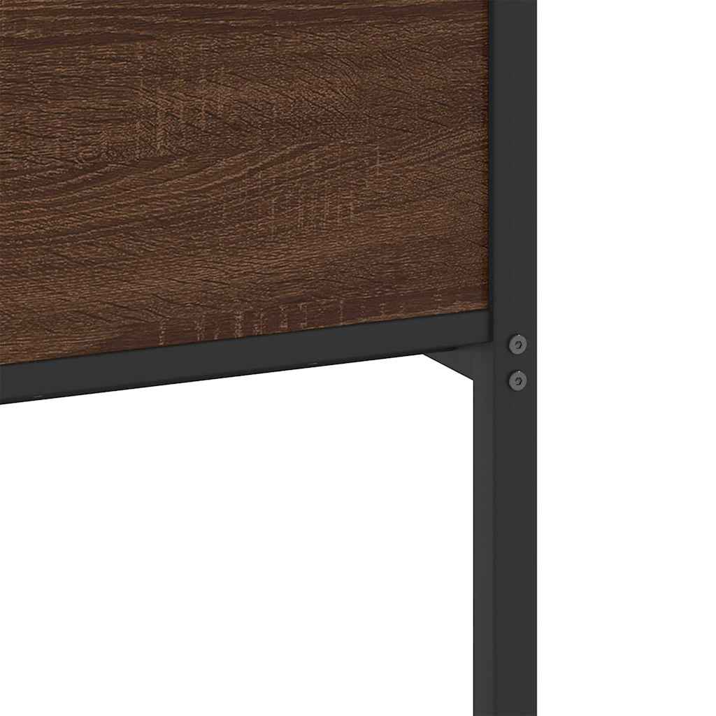 Giroletto senza Materasso Rovere Marrone 120x190 cm Truciolato - homemem39