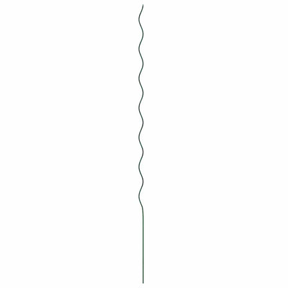 Supporto per piante 20 pcs Verde 170 x 0,6 x 0,6 cm Acciaio | homemem39