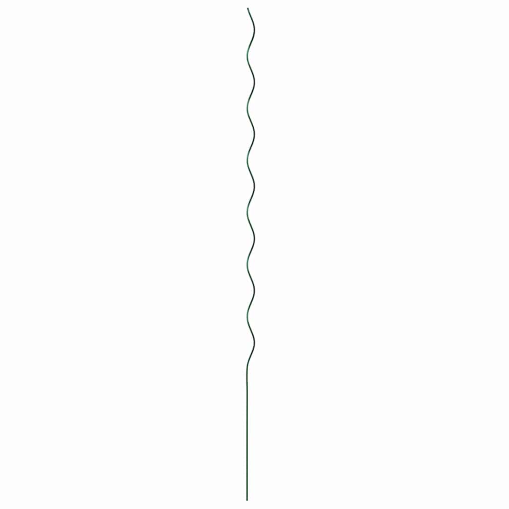 Supporto per piante 5 pcs Verde 170 x 0,6 x 0,6 cm Acciaio