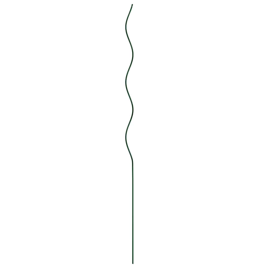 Supporto per piante 50 pcs Verde 110 x 0.6 x 0.6 cm Acciaio | homemem39
