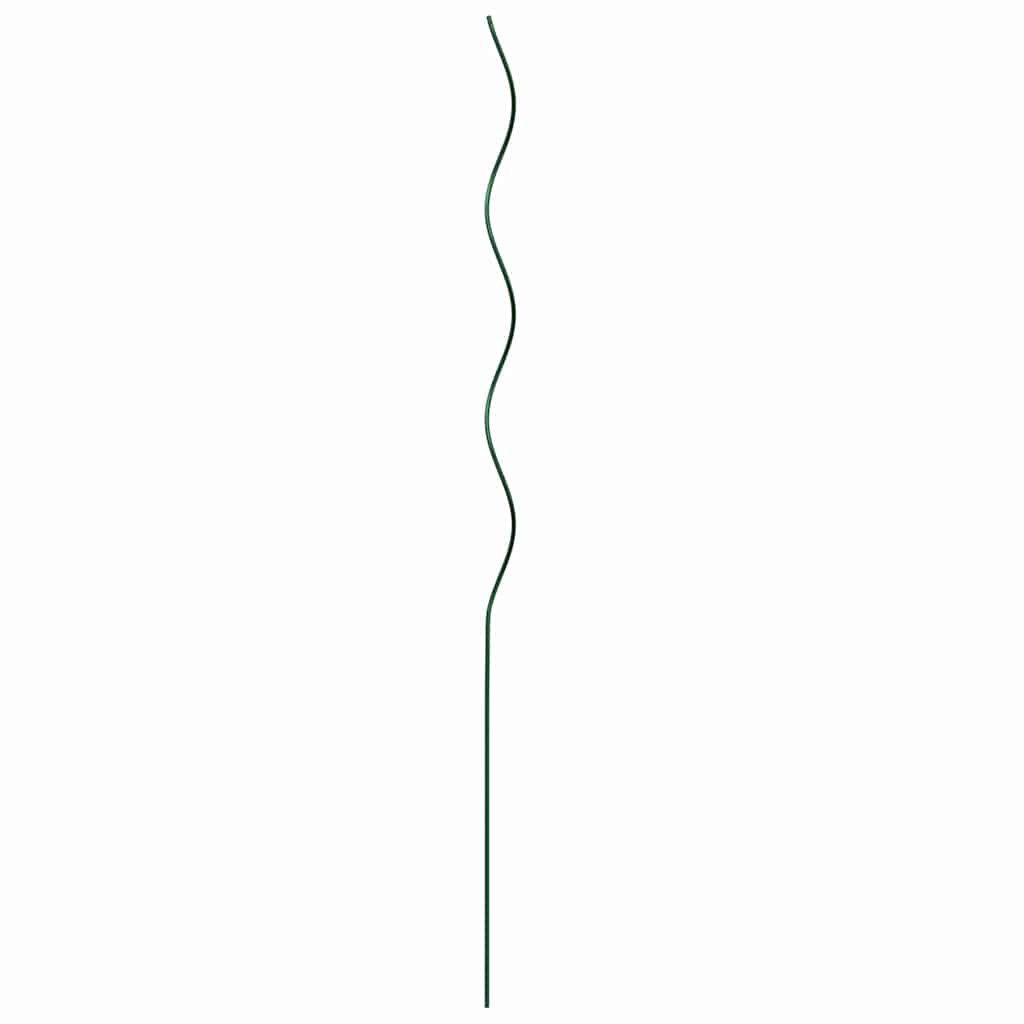 Supporto per piante 50 pcs Verde 110 x 0.6 x 0.6 cm Acciaio | homemem39
