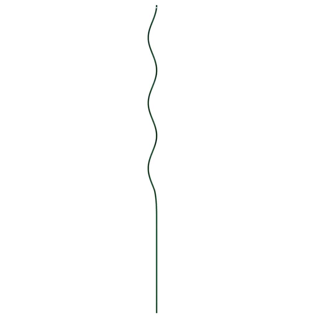 Supporto per piante 50 pcs Verde 110 x 0.6 x 0.6 cm Acciaio | homemem39