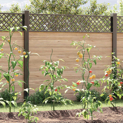 Supporto per piante 20 pcs Verde 110 x 0.6 x 0.6 cm Acciaio