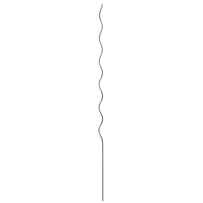 Supporto per piante 50 pcs Verde 150 x 0,6 x 0,6 cm Acciaio | homemem39