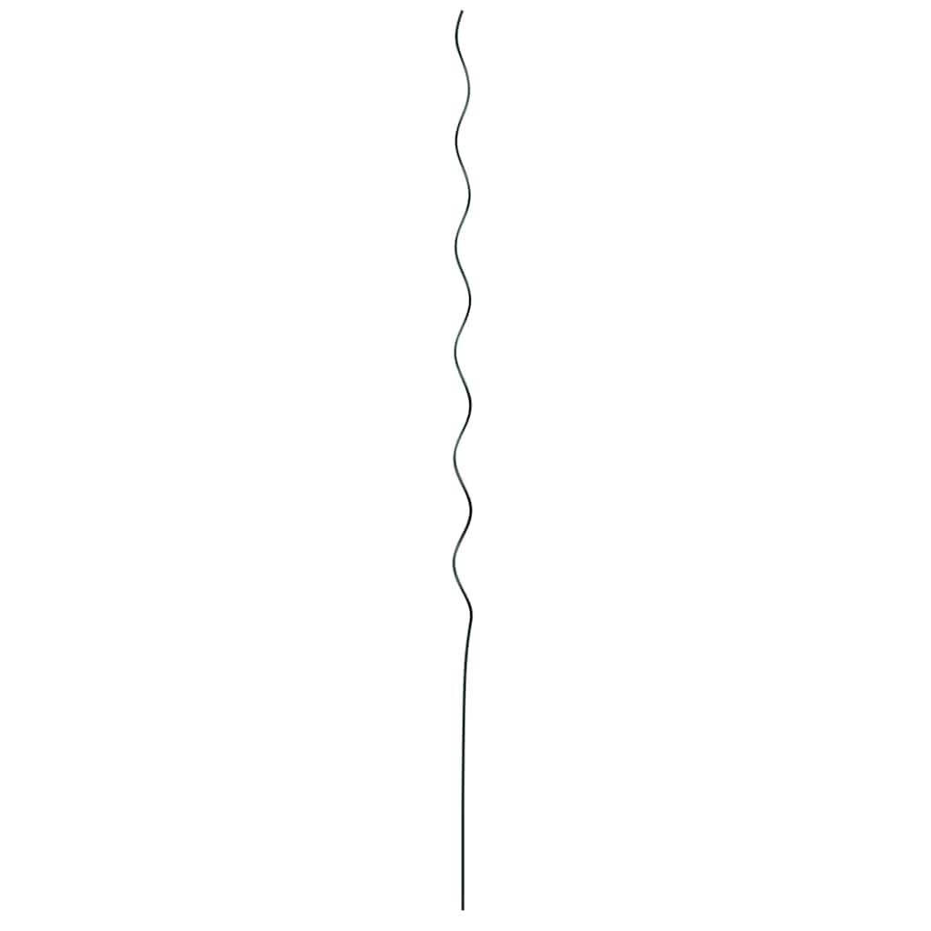 Supporto per piante 5 pcs Verde 110 x 0.6 x 0.6 cm Acciaio