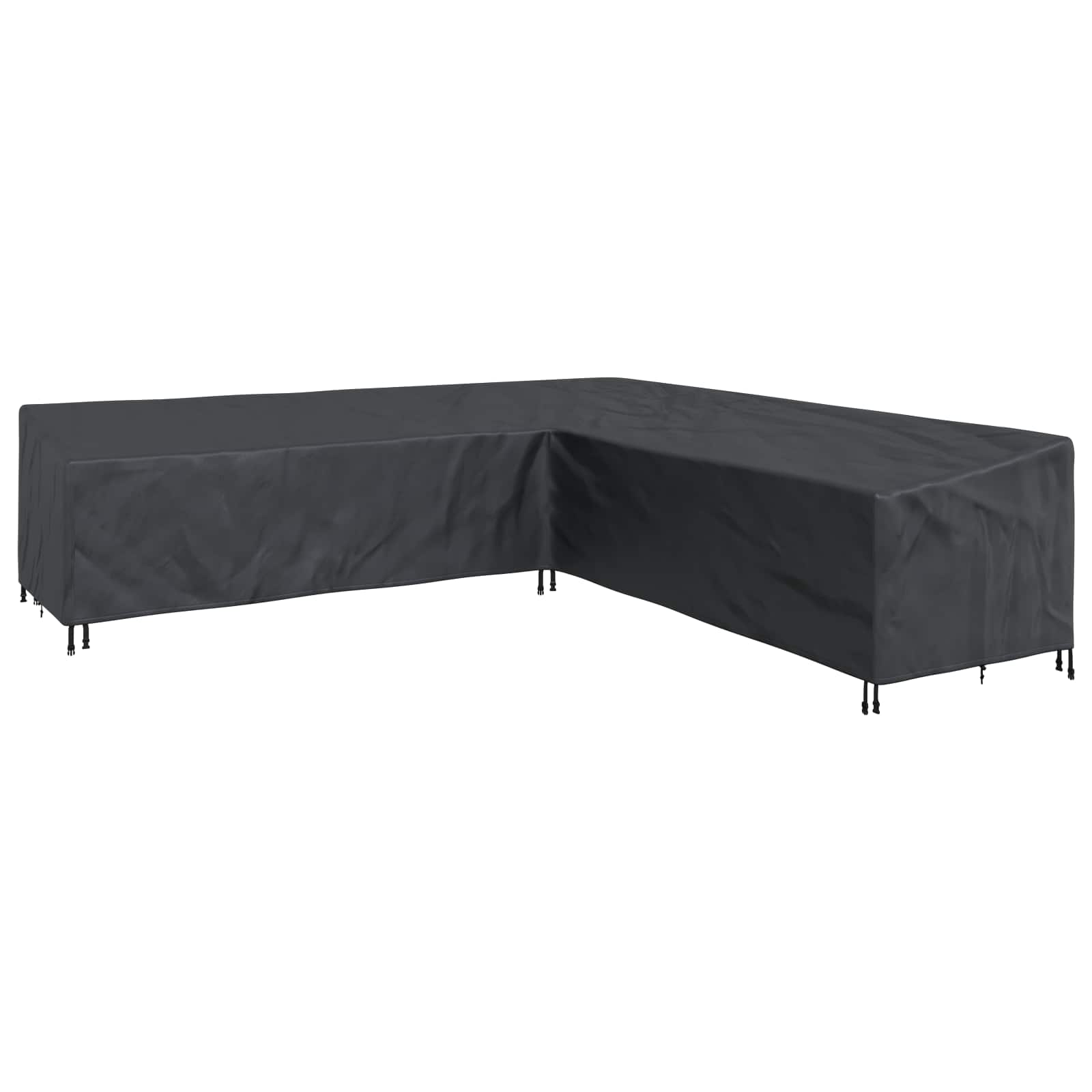 Copertura per mobili Nero 300 x 300 x 80 cm Tessuto Oxford 210D | homemem39