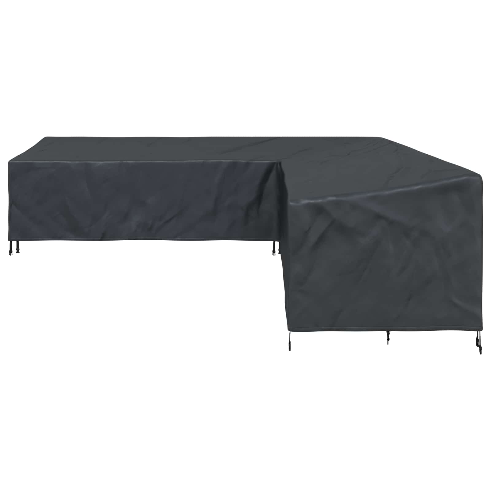Copertura per mobili Nero 300 x 300 x 80 cm Tessuto Oxford 210D | homemem39