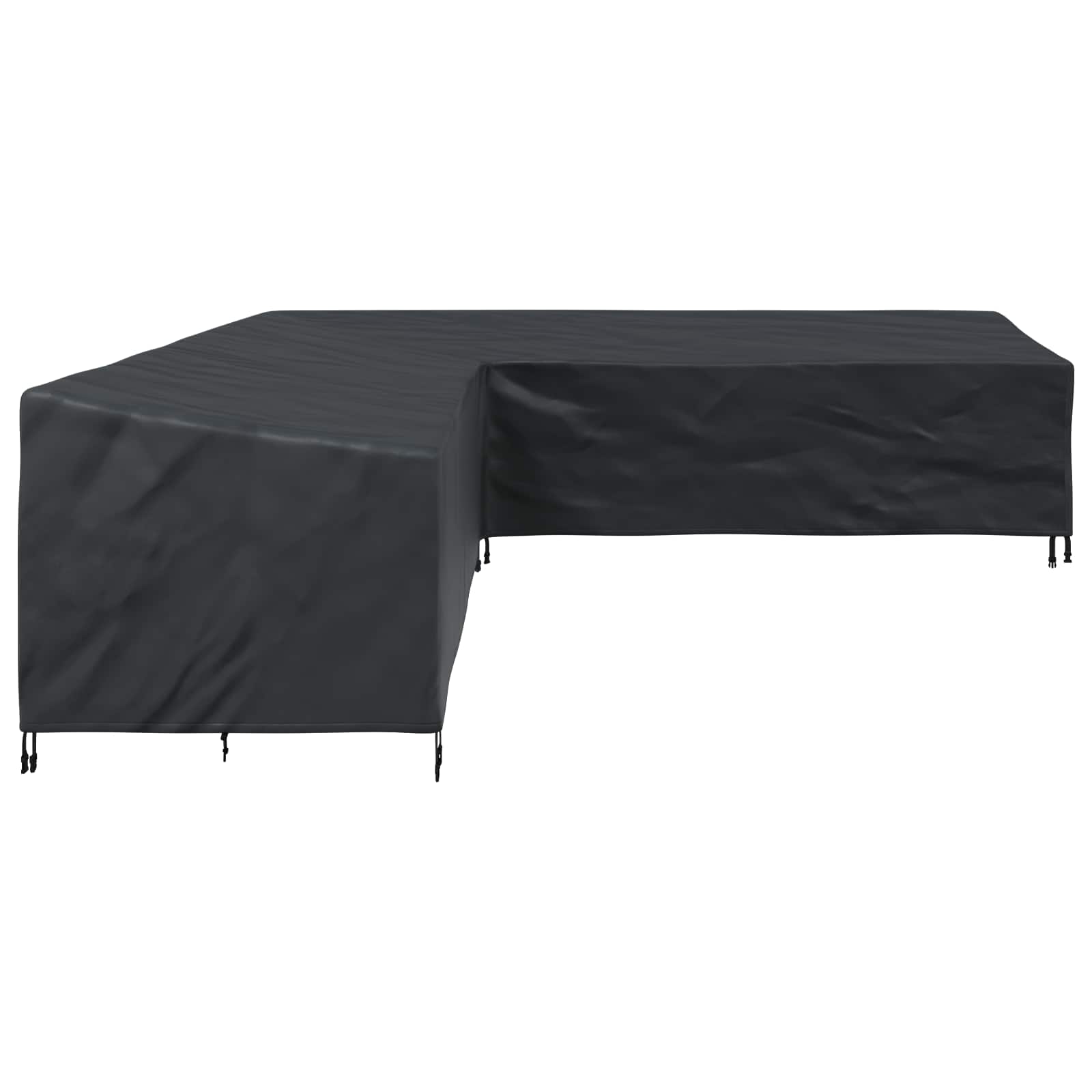 Copertura per mobili Nero 300 x 300 x 80 cm Tessuto Oxford 210D | homemem39