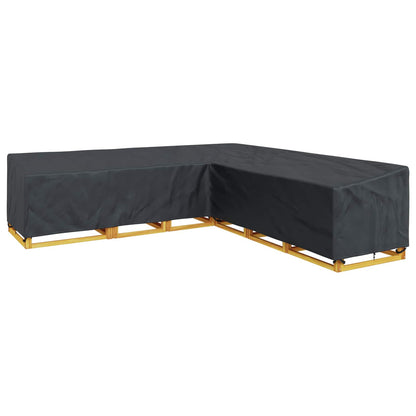 Copertura per mobili Nero 325 x 325 x 80 cm Tessuto Oxford 420D | homemem39