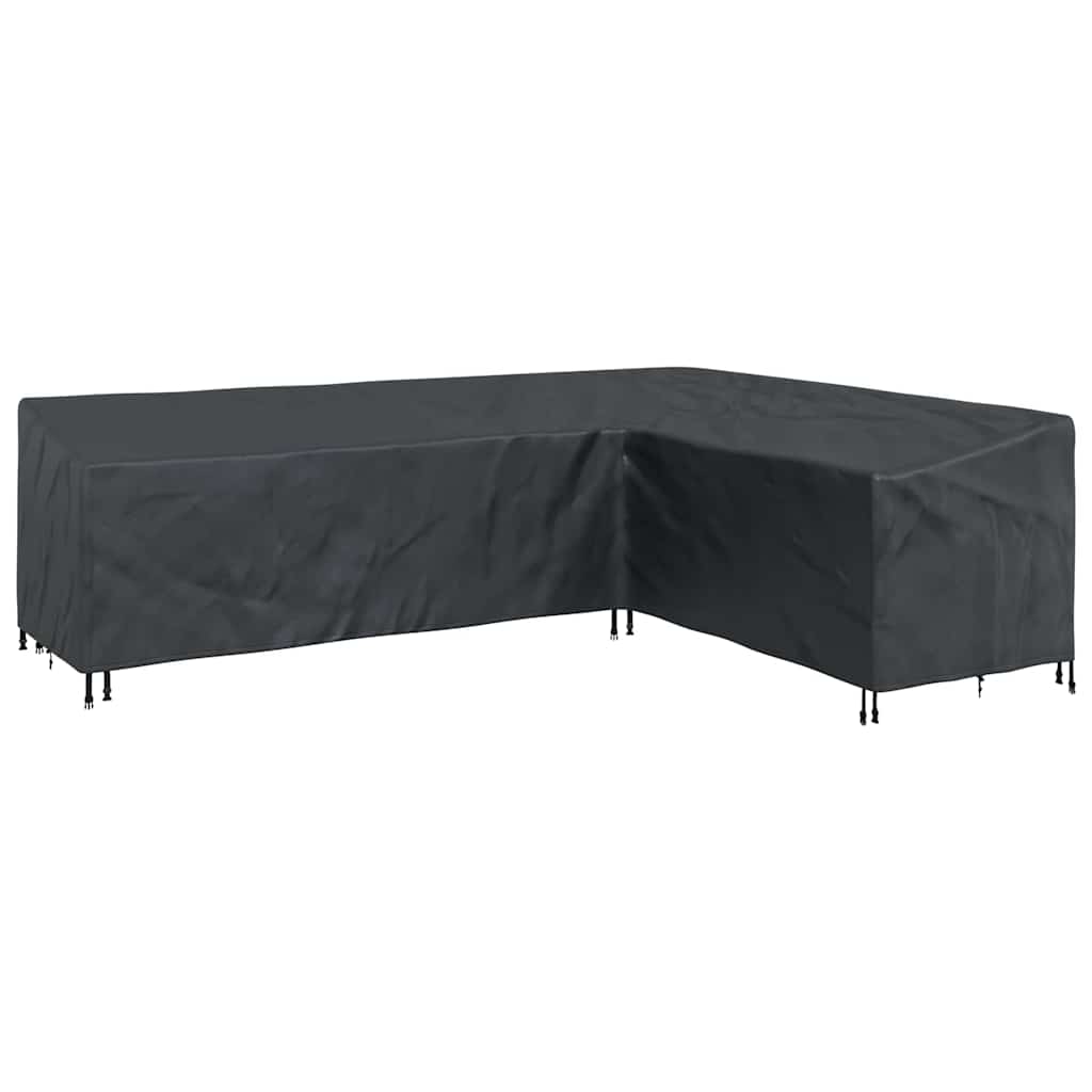 Copertura per mobili Nero 286 x 222 x 80 cm Tessuto Oxford 210D | homemem39
