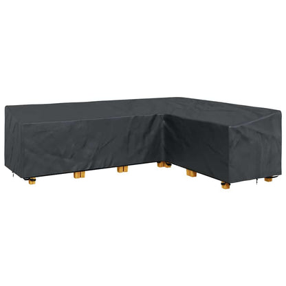 Copertura per mobili Nero 286 x 222 x 80 cm Tessuto Oxford 210D | homemem39