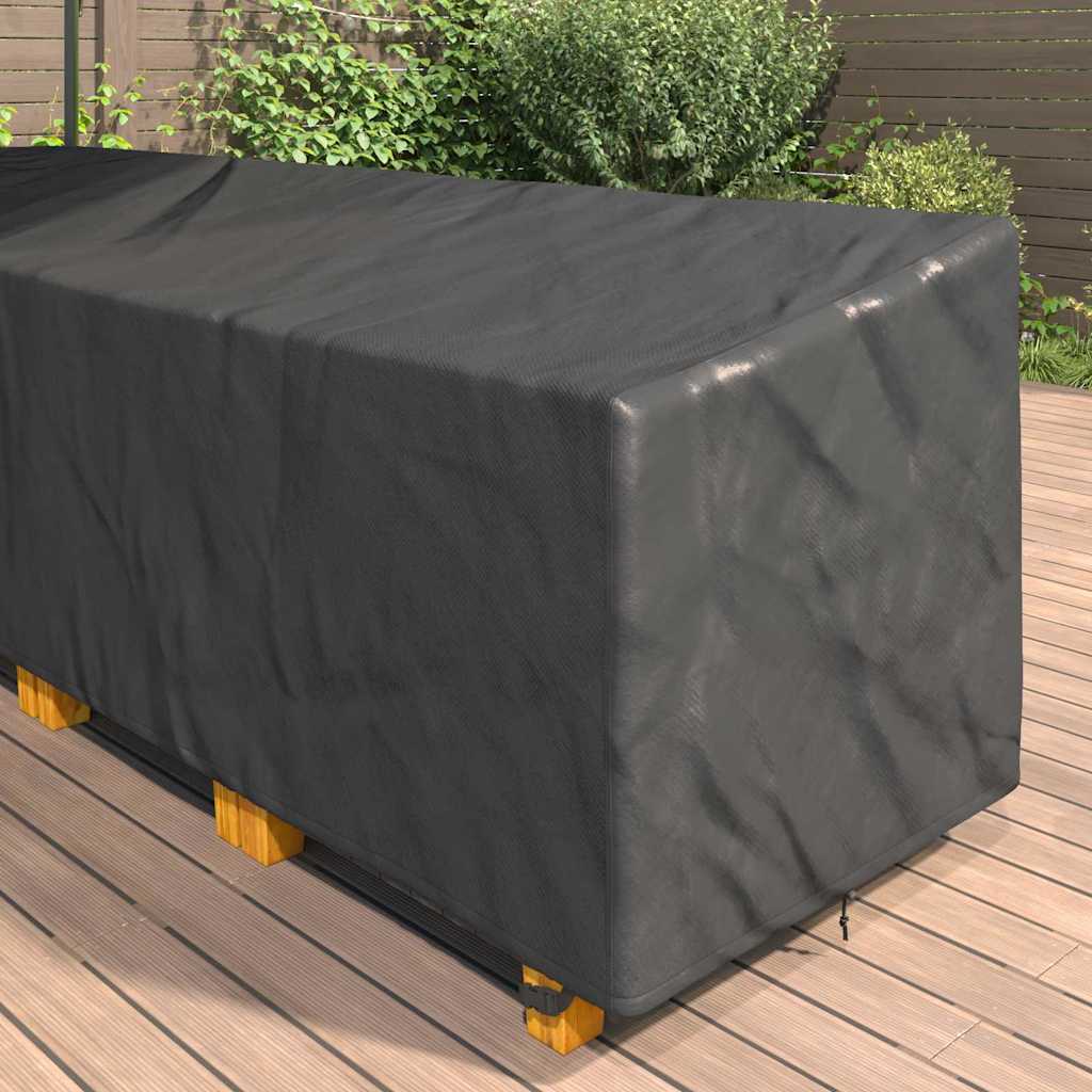 Copertura per mobili Nero 286 x 222 x 80 cm | homemem39