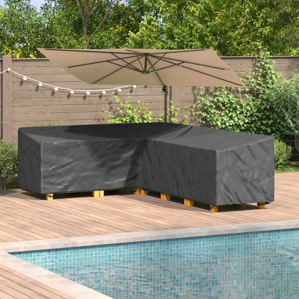 Copertura per mobili Nero 286 x 222 x 80 cm | homemem39