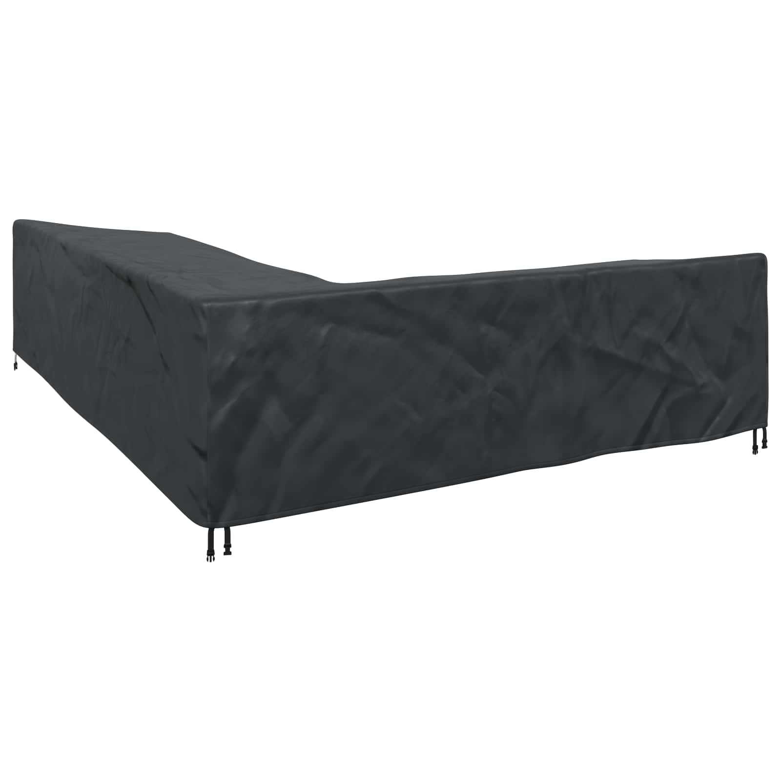 Copertura per mobili Nero 355 x 275 x 80 cm Tessuto Oxford 210D | homemem39