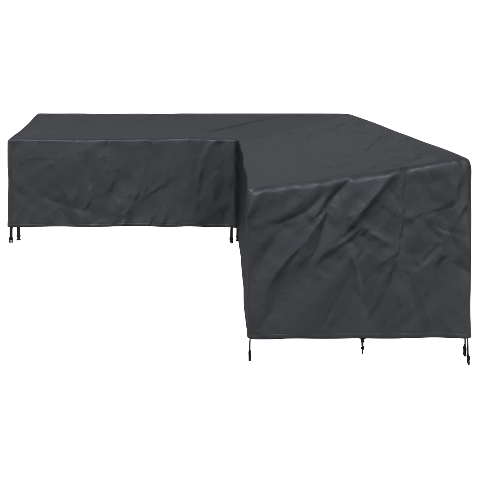 Copertura per mobili Nero 355 x 275 x 80 cm Tessuto Oxford 210D | homemem39