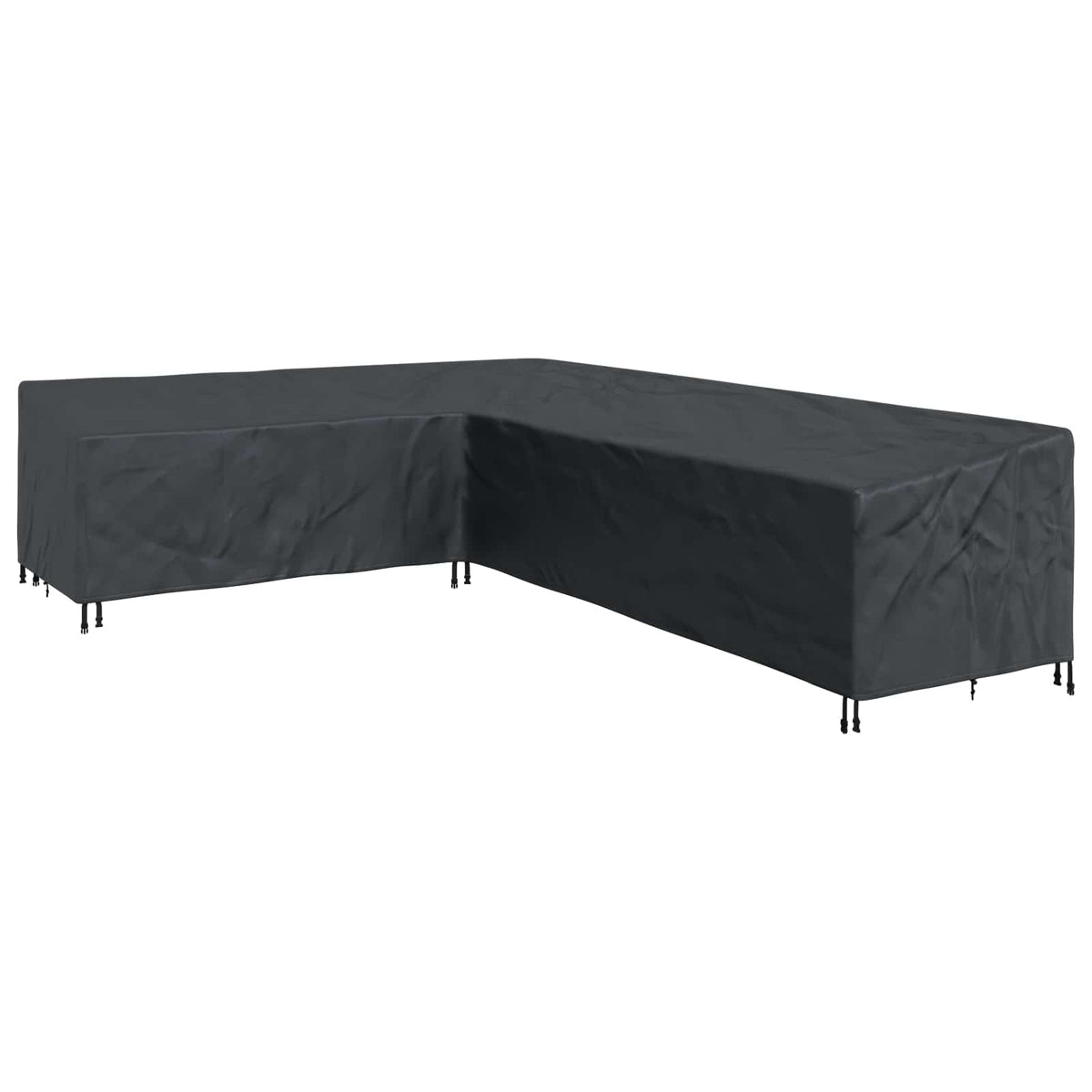 Copertura per mobili 355 x 275 x 80 cm Tessuto Oxford 600D Nero | homemem39