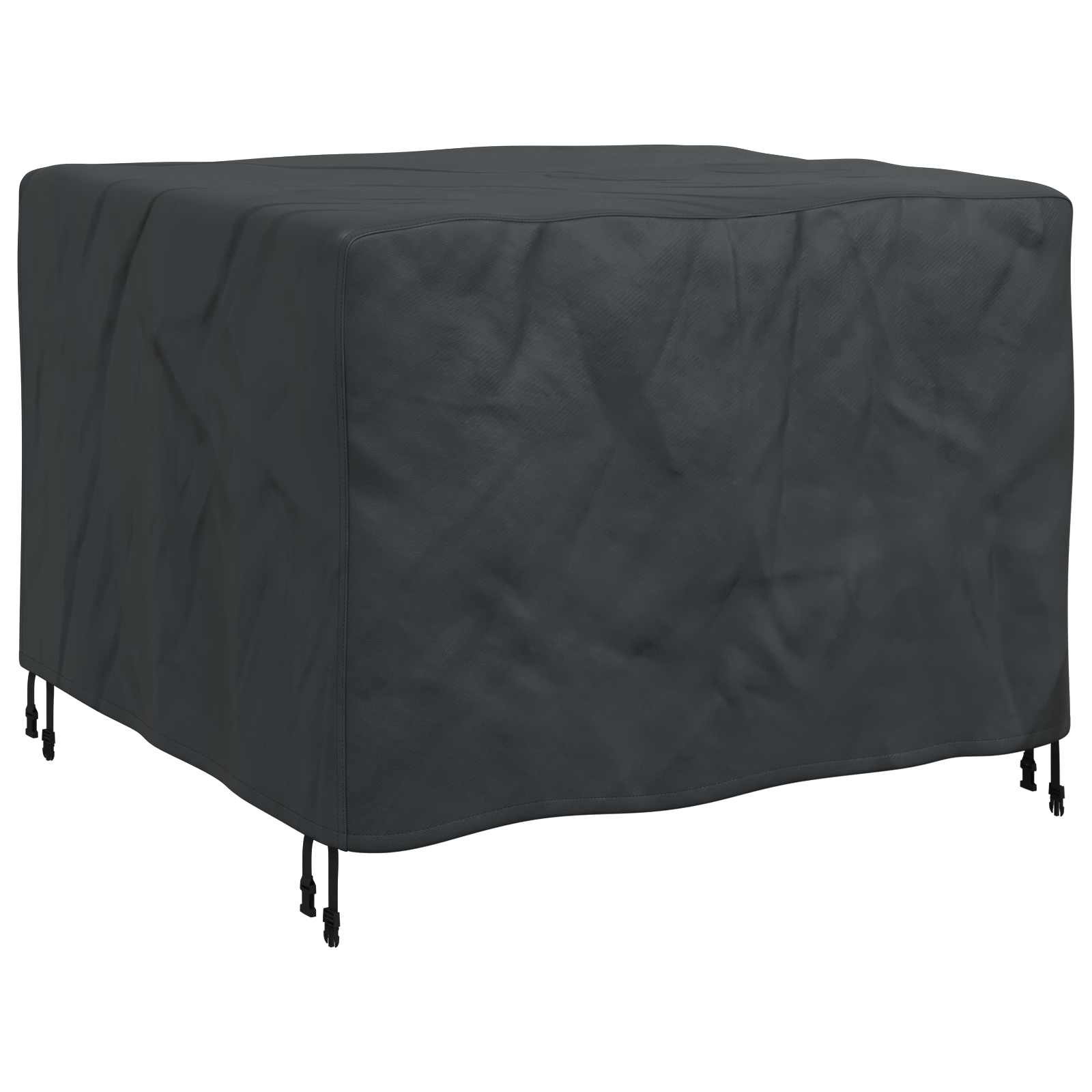 Copertura per mobili Tinta unita Nero 113 x 113 x 73 cm 210D | homemem39