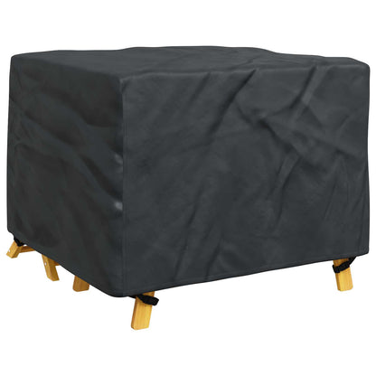 Copertura per mobili Tinta unita Nero 113 x 113 x 73 cm 210D | homemem39