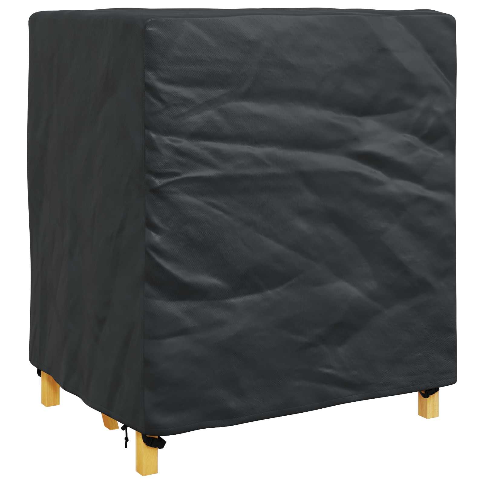 Copertura per mobili Tinta unita Nero 116 x 100 x 120 cm 210D | homemem39