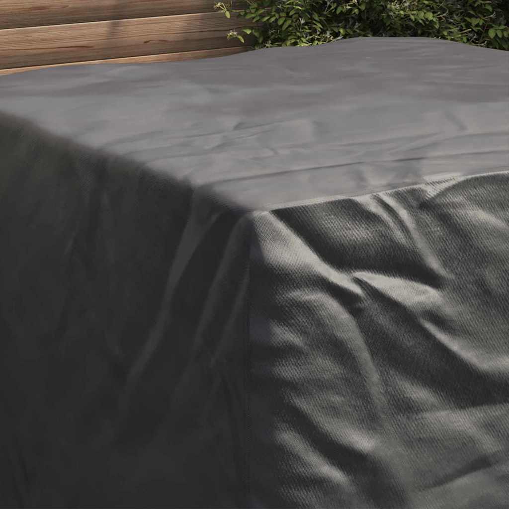 Copertura per mobili Nero 125 x 125 x 74 cm tessuto Oxford 420D | homemem39