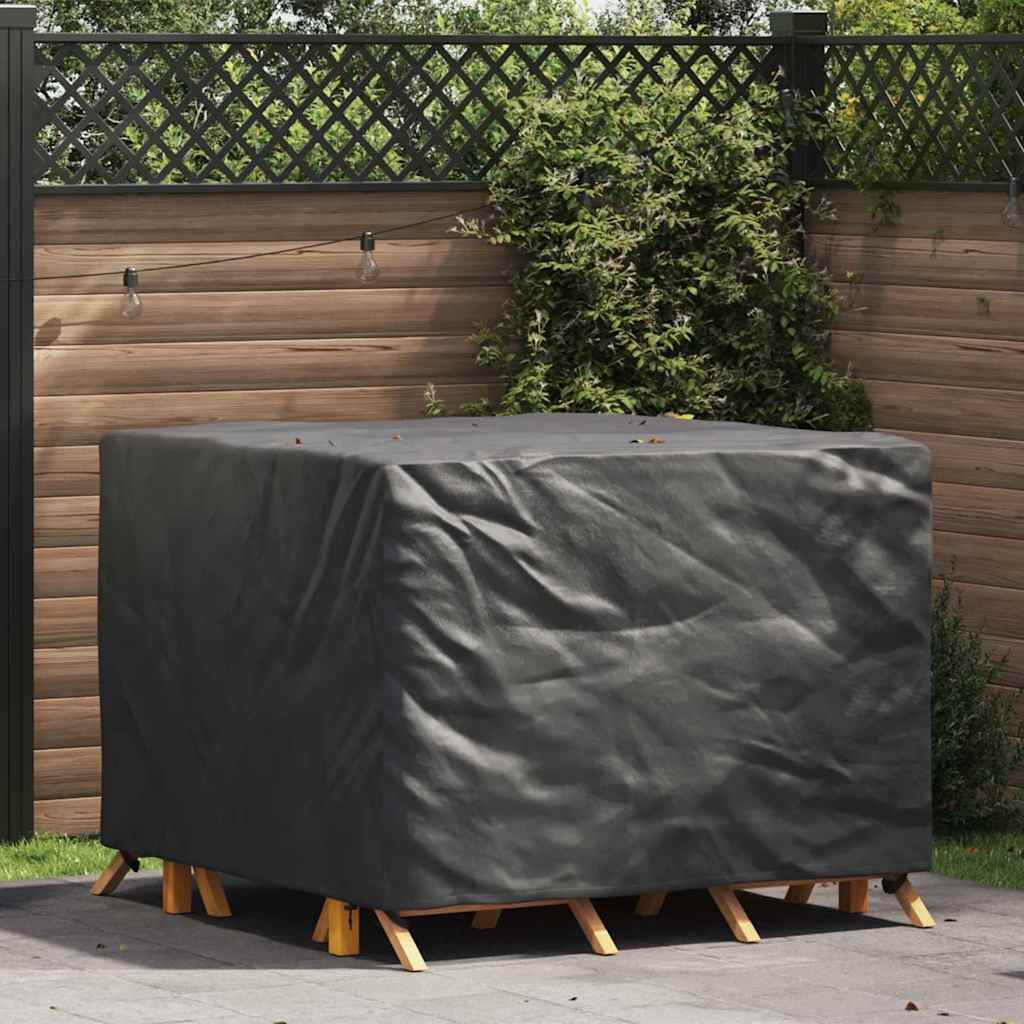Copertura per mobili Nero 125 x 125 x 74 cm tessuto Oxford 420D | homemem39