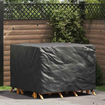 Copertura per mobili Nero 125 x 125 x 74 cm tessuto Oxford 420D | homemem39