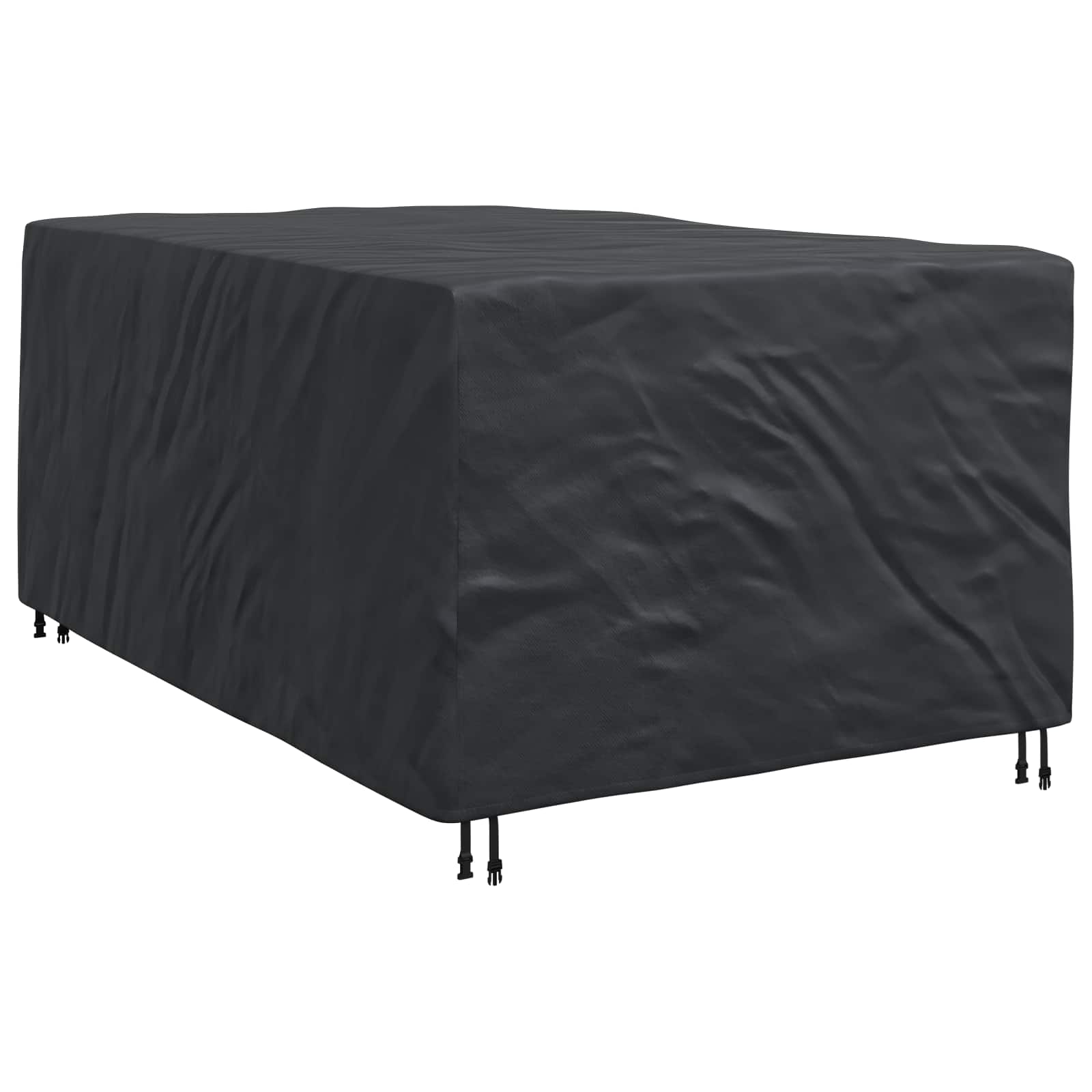 Copertura per mobili Tinta unita Nero 143 x 225 x 90 cm 210D | homemem39