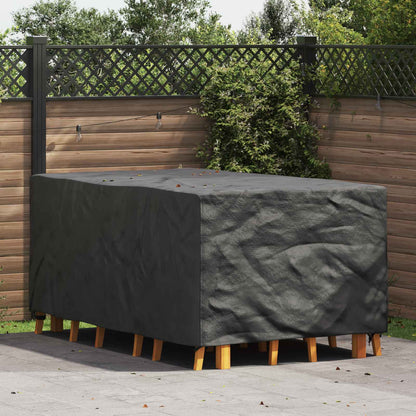 Copertura per mobili Tinta unita Nero 143 x 225 x 90 cm 420D | homemem39