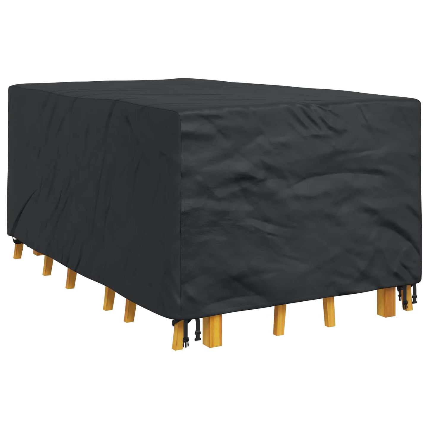 Copertura per mobili Tinta unita Nero 143 x 225 x 90 cm 600D | homemem39