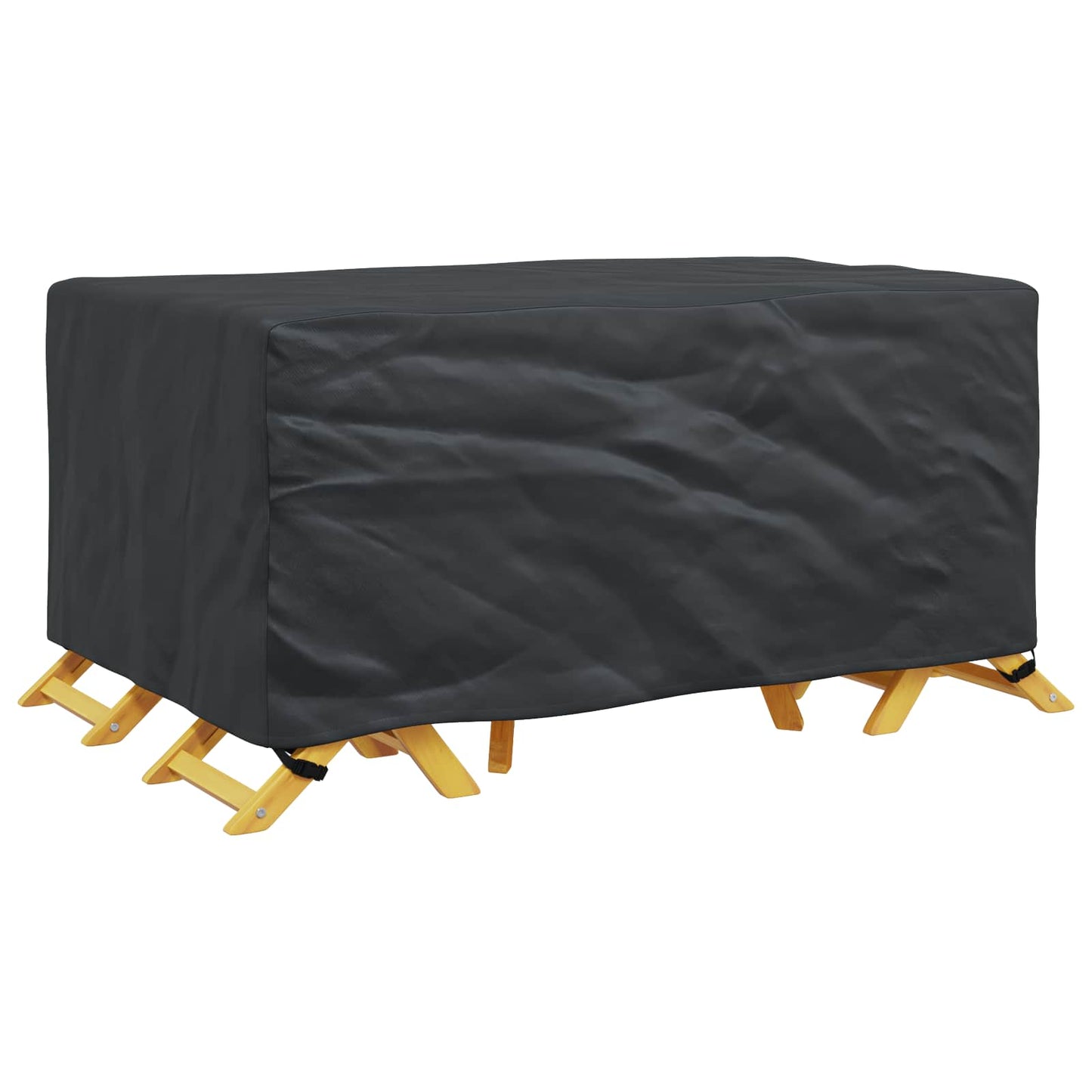 Copertura per mobili Tinta unita Nero 172 x 113 x 73 cm 210D | homemem39