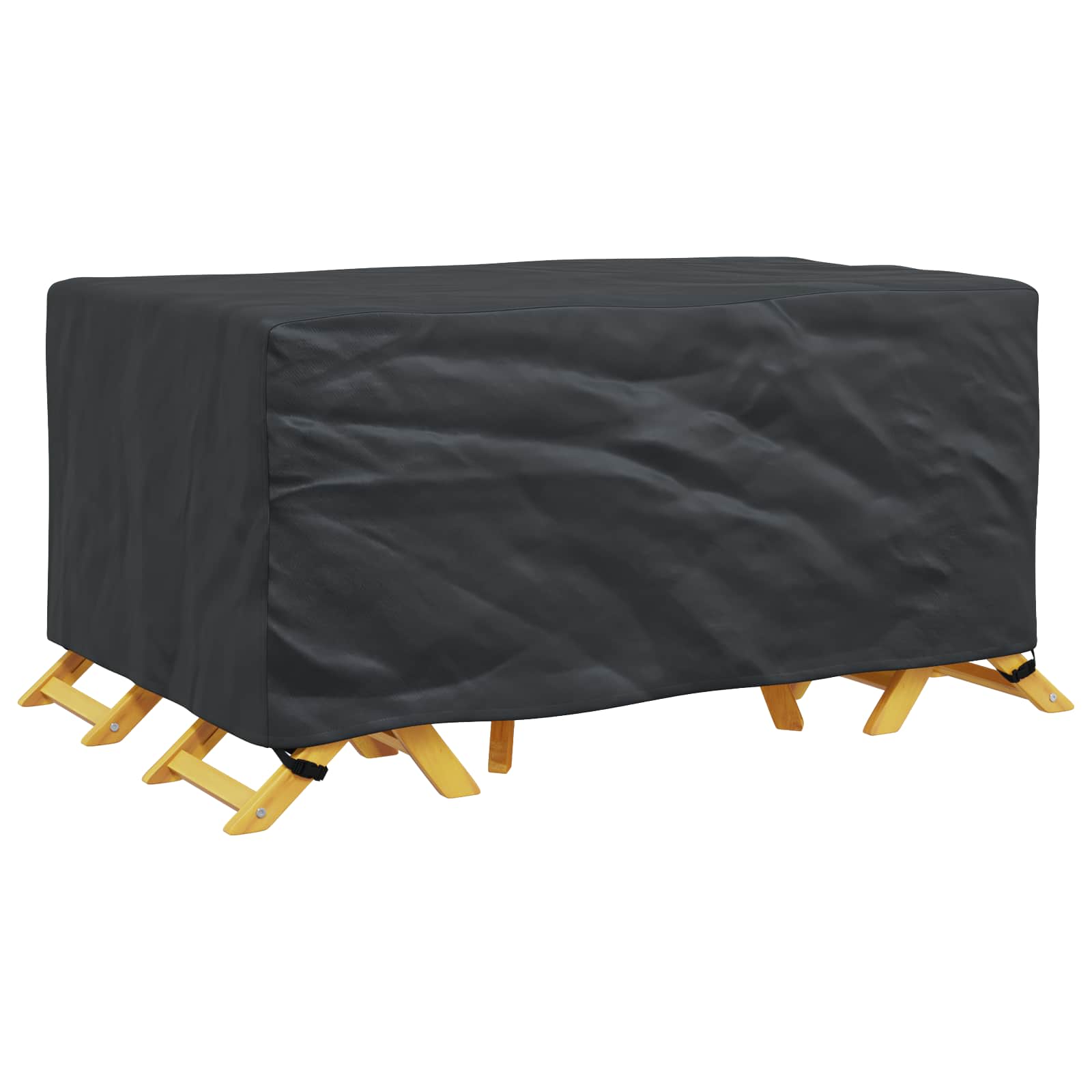 Copertura per mobili Tinta unita Nero 172 x 113 x 73 cm 420D | homemem39