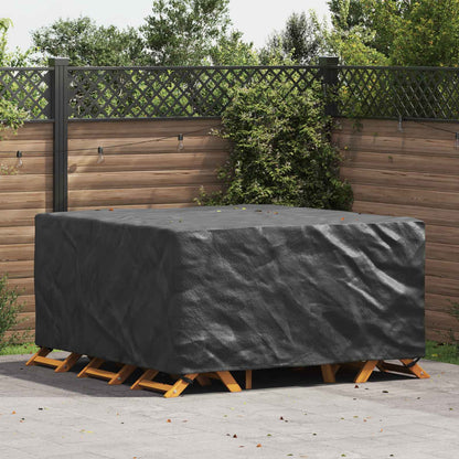 Copertura per mobili Tinta unita Nero 180 x 190 x 85 cm 600D | homemem39