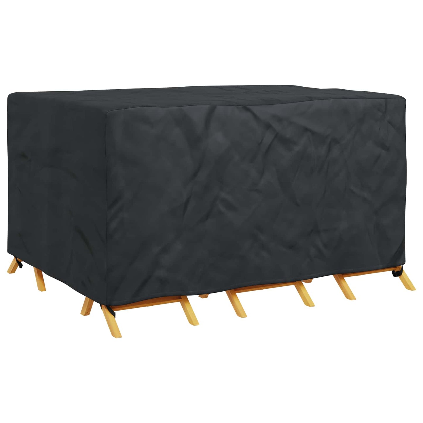 Copertura per mobili Tinta unita Nero 180 x 120 x 74 cm 420D | homemem39