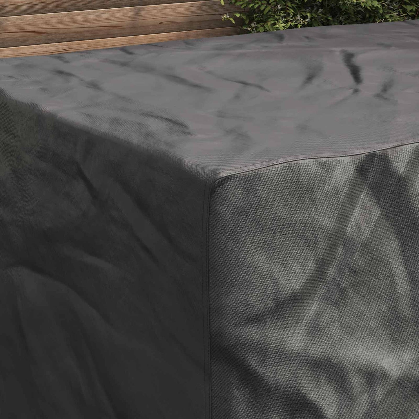 Copertura per mobili Tinta unita Nero 180 x 140 x 90 cm 210D | homemem39