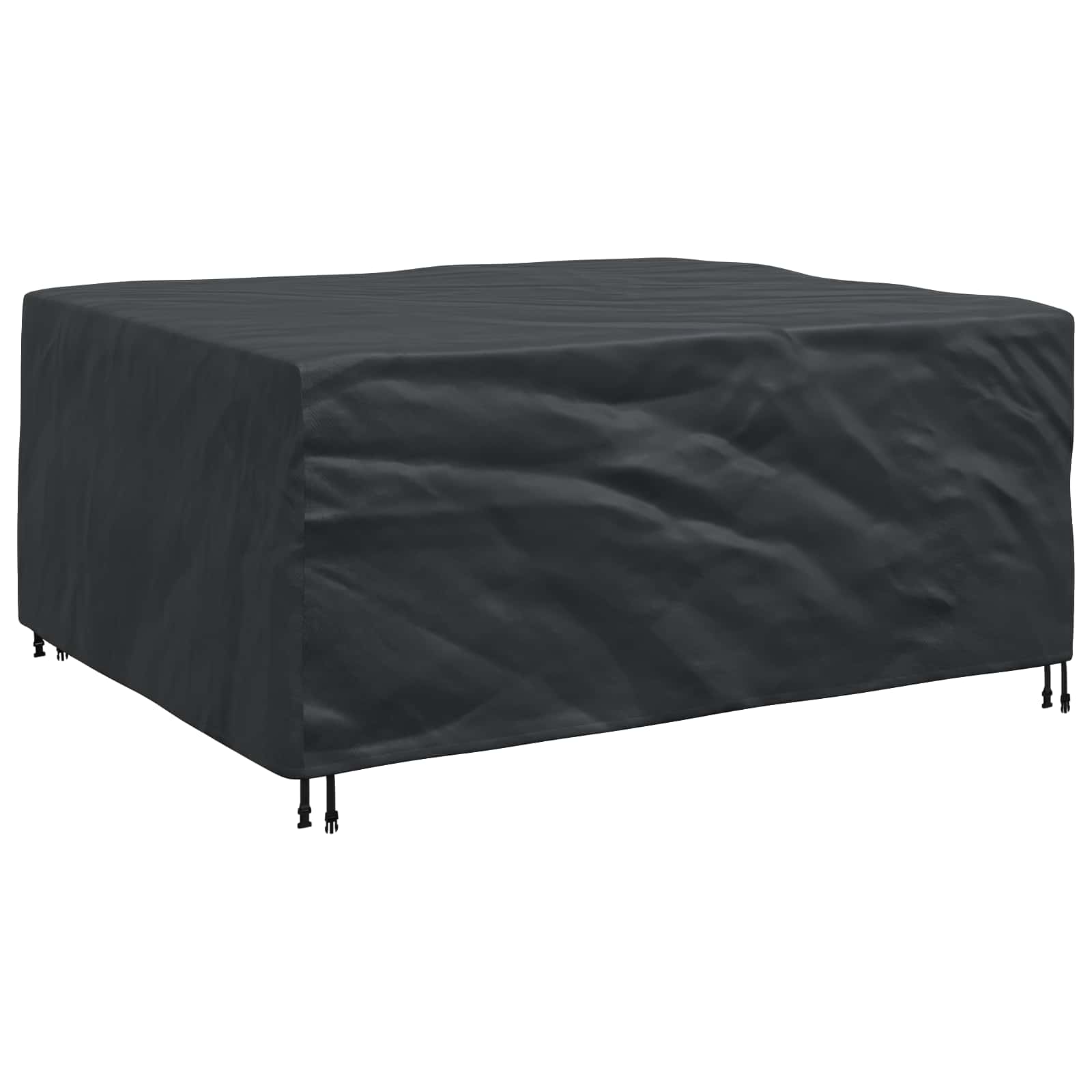 Copertura per mobili Tinta unita Nero 200 x 165 x 80 cm 600D | homemem39