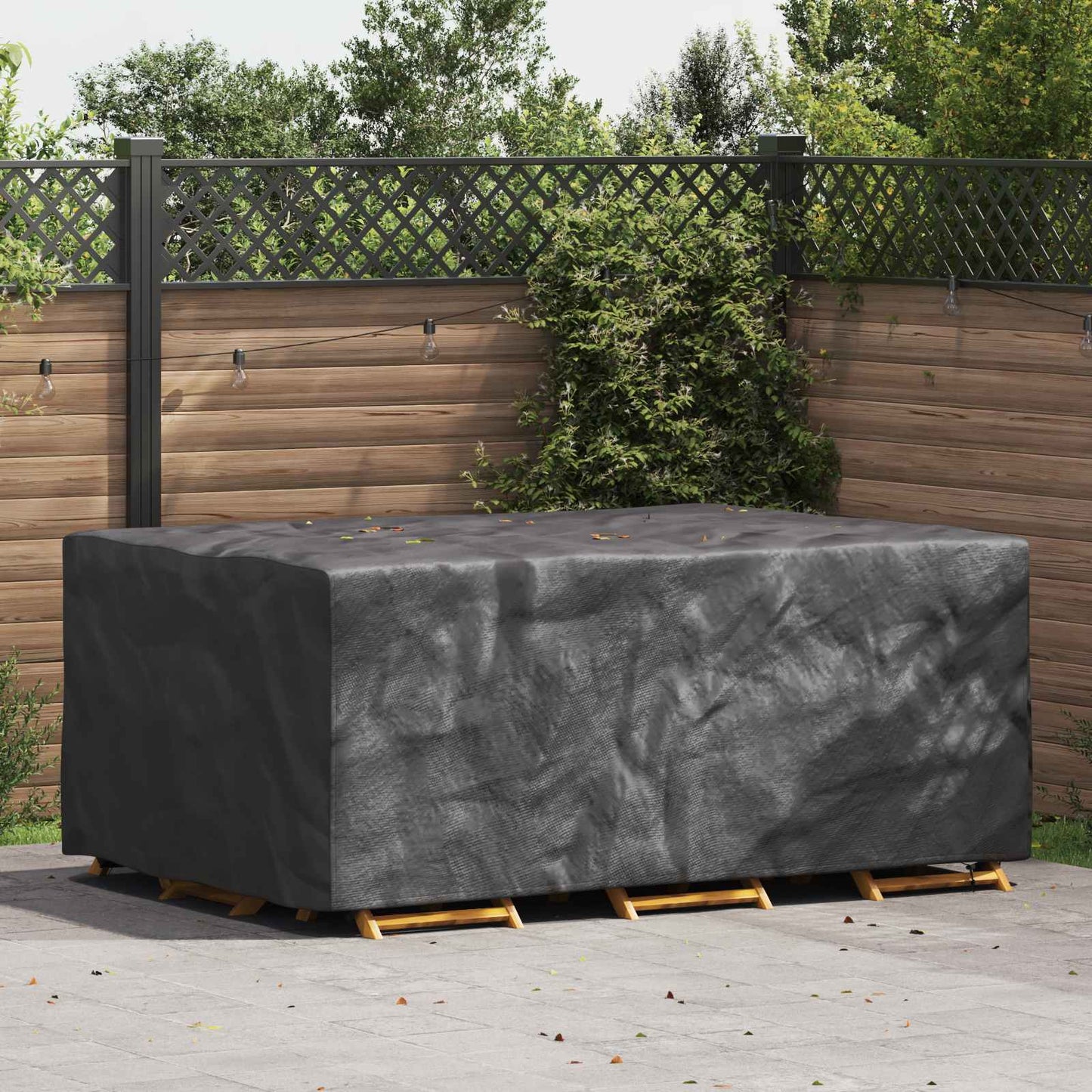 Copertura per mobili Tinta unita Nero 210 x 130 x 70 cm 210D | homemem39