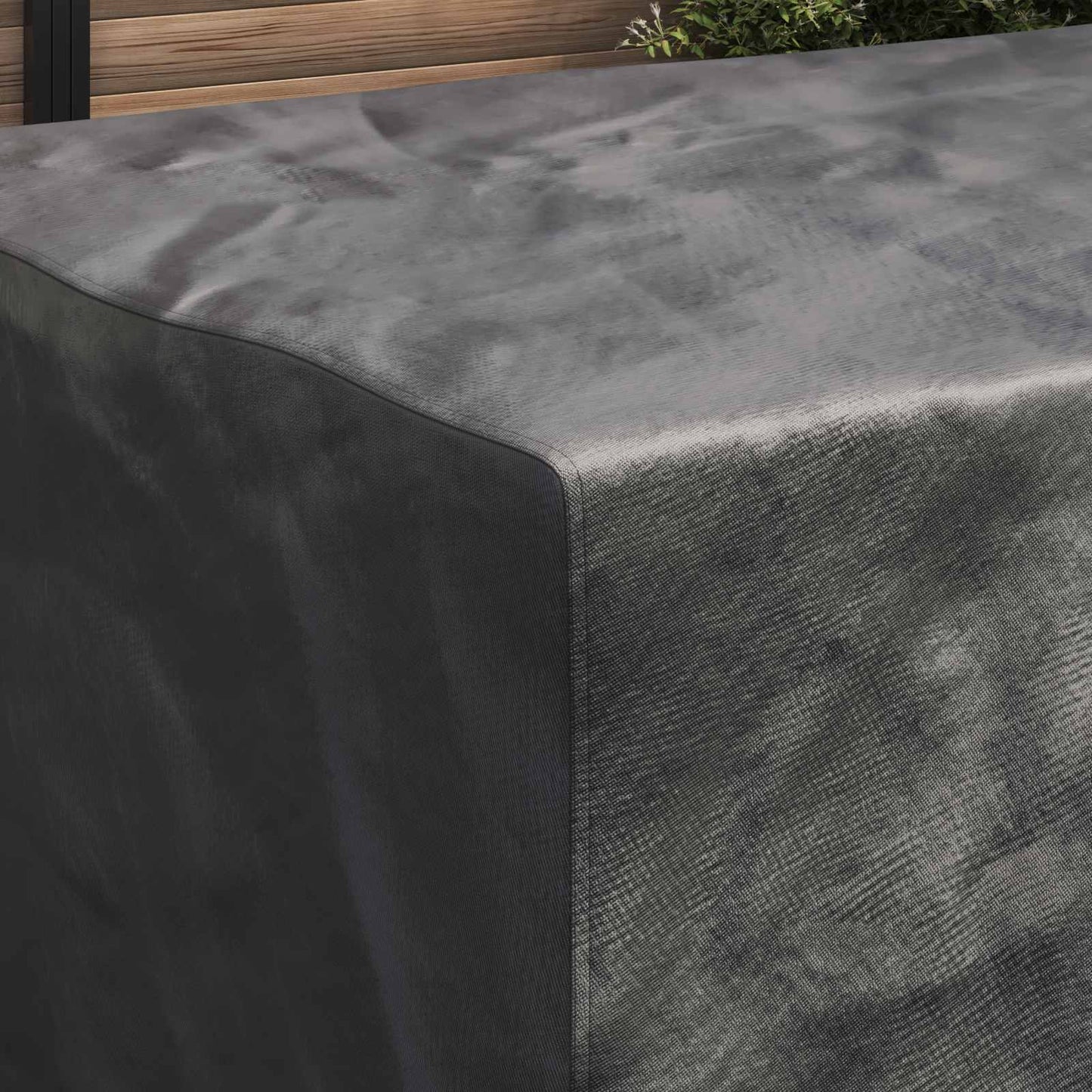 Copertura per mobili Tinta unita Nero 210 x 130 x 70 cm 420D | homemem39