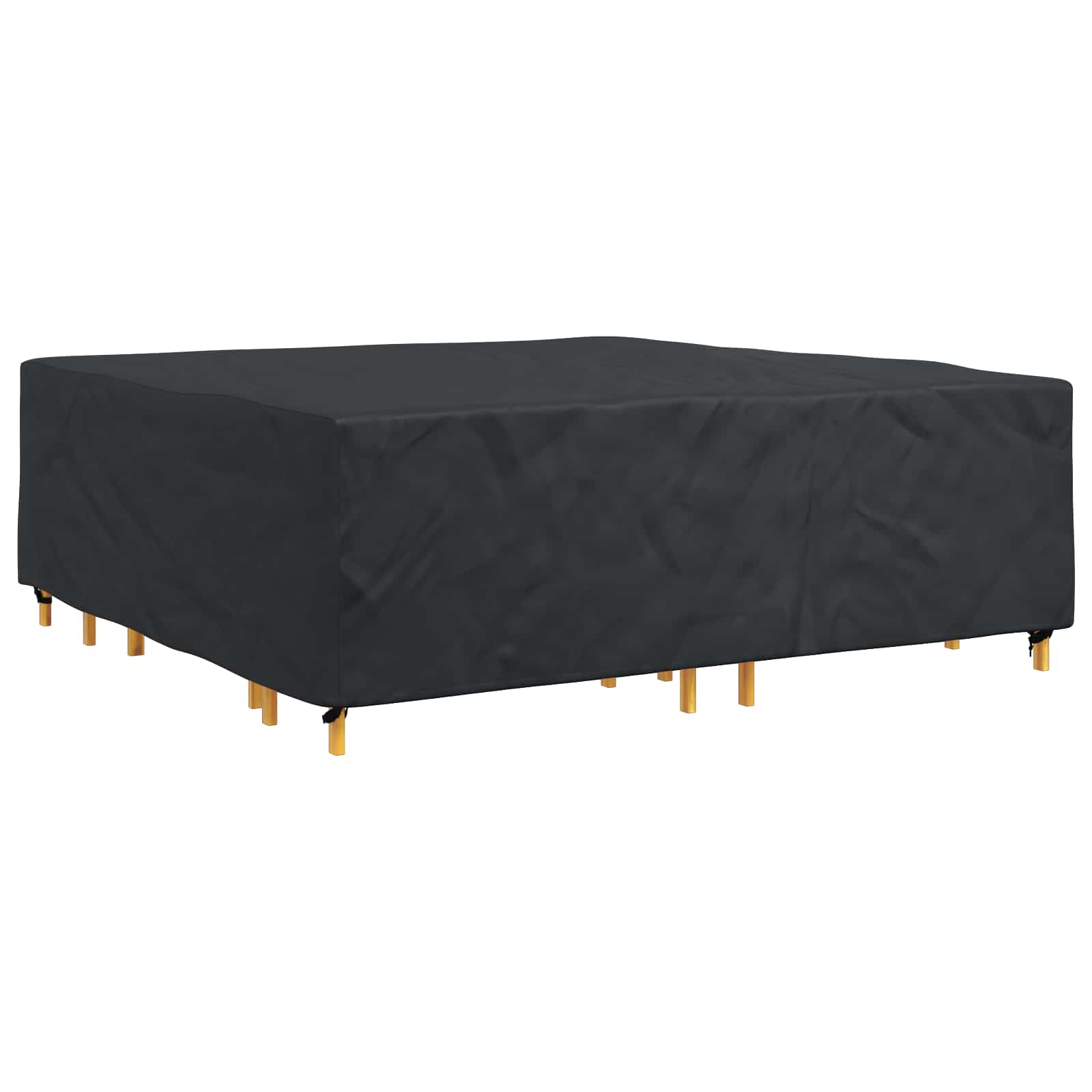 Copertura per mobili Tinta unita Nero 220 x 220 x 70 cm 600D | homemem39