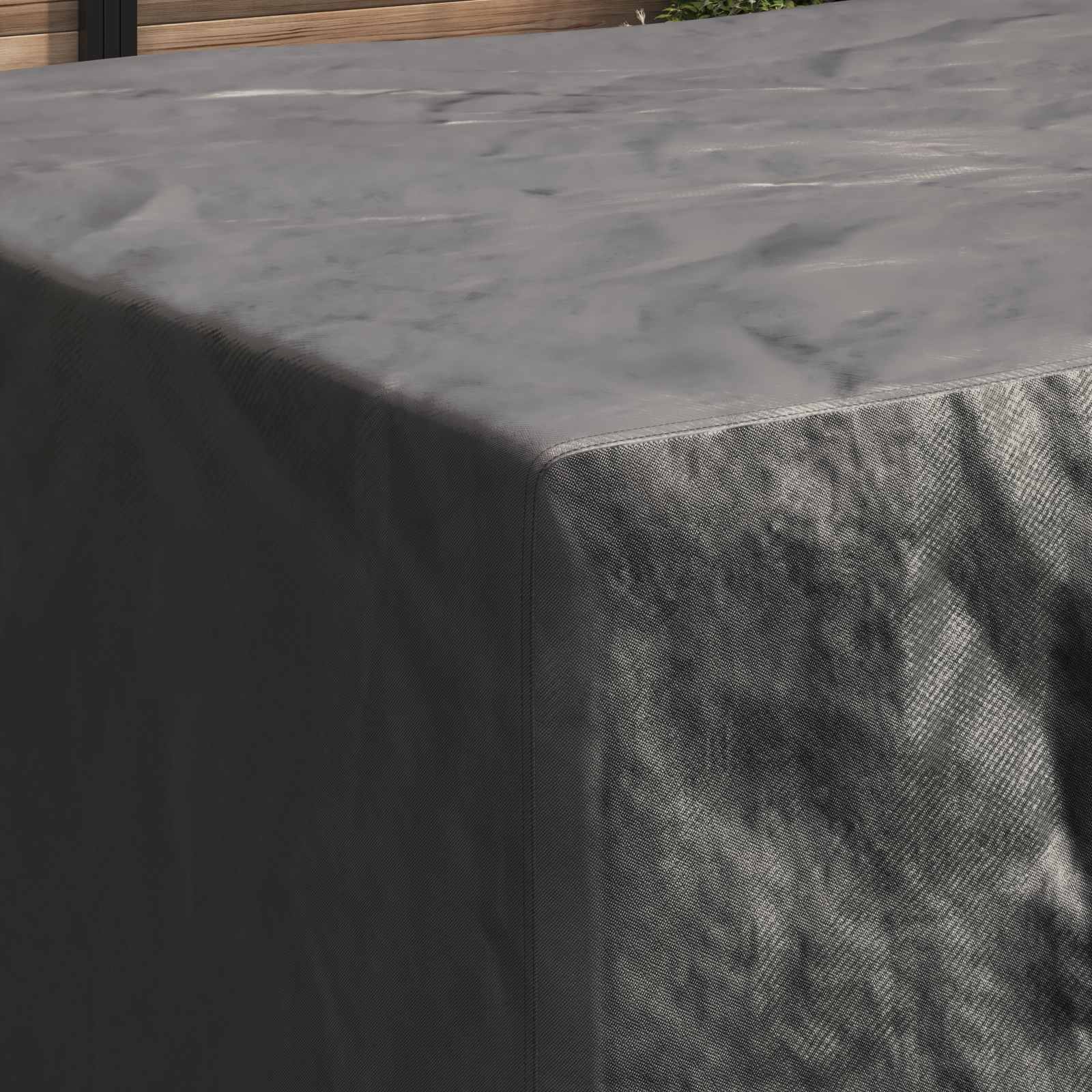 Copertura per mobili Tinta unita Nero 220 x 190 x 85 cm 210D | homemem39
