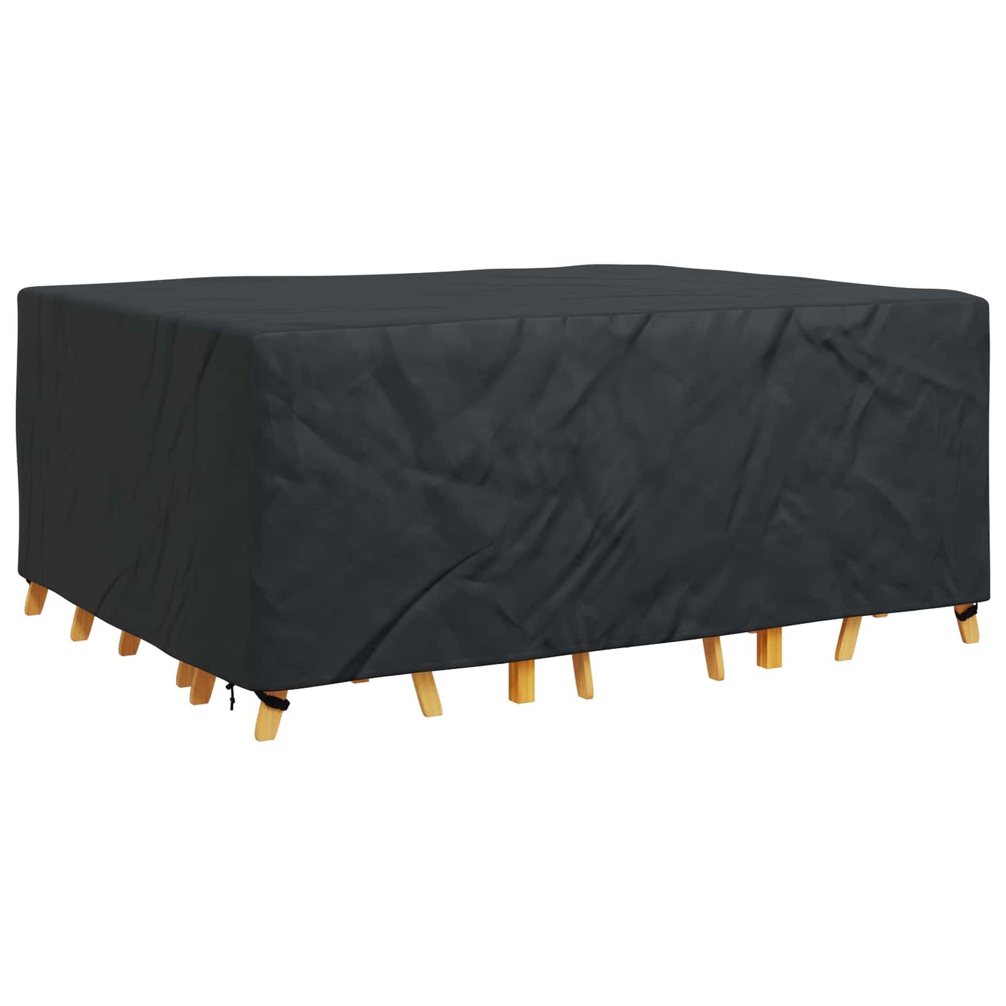 Copertura per mobili Tinta unita Nero 220 x 190 x 85 cm 210D | homemem39