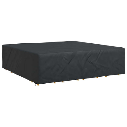 Copertura per mobili Tinta unita Nero 260 x 260 x 70 cm 210D | homemem39
