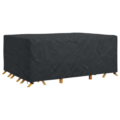 Copertura per mobili Tinta unita Nero 280 x 204 x 106 cm 210D | homemem39