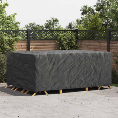 Copertura per mobili Tinta unita Nero 280 x 204 x 106 cm 600D | homemem39