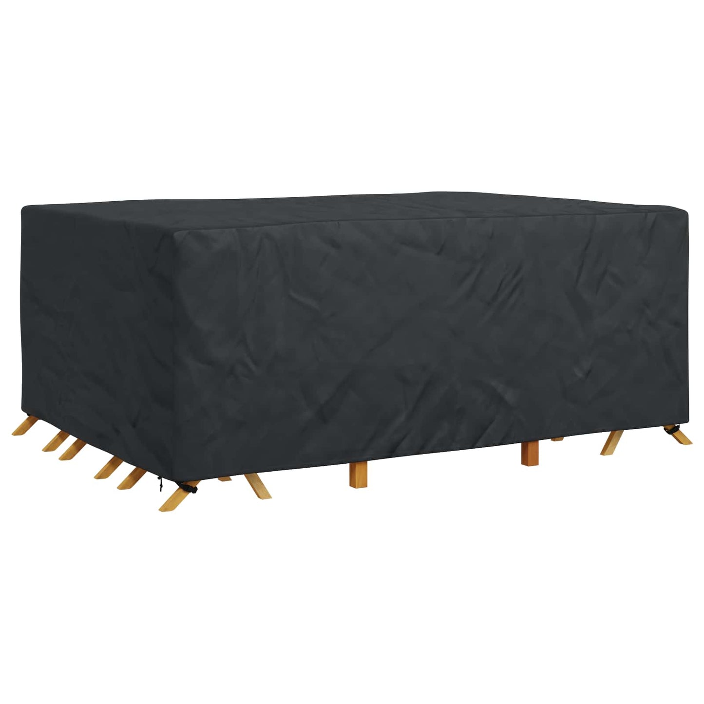 Copertura per mobili Tinta unita Nero 280 x 204 x 106 cm 600D | homemem39