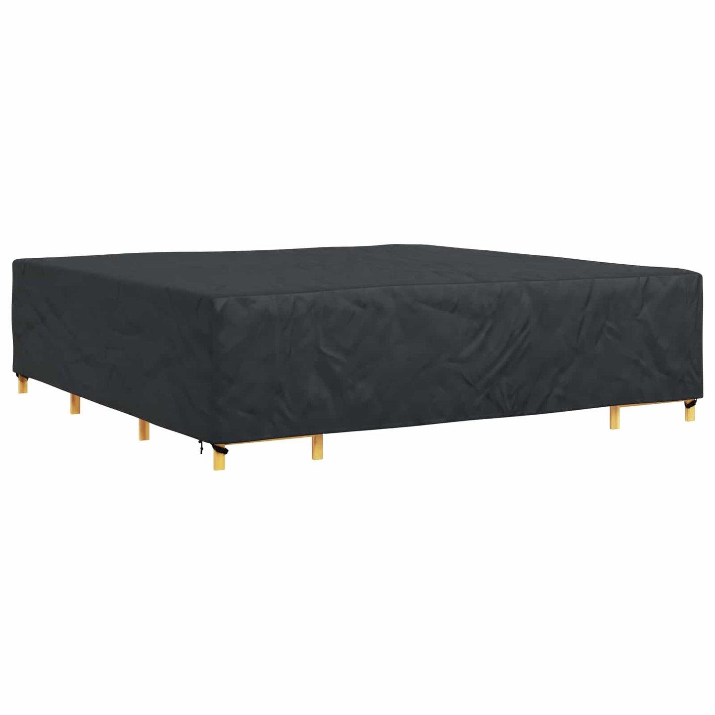 Copertura per mobili Tinta unita Nero 300 x 300 x 70 cm 600D | homemem39